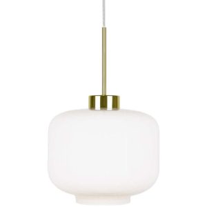 Globen Lighting Pendel Ritz Hvit/Messing