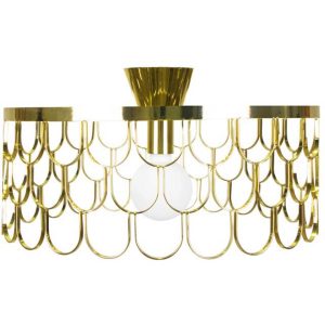 Globen Lighting Plafond Gatsby Messing