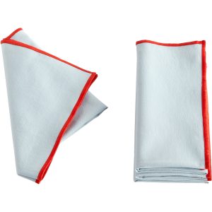 HAY Outline tøyserviett 4-pakning, light blue