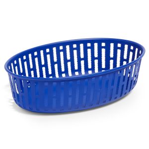 HAY Panier brødkurv, oval , knallblå