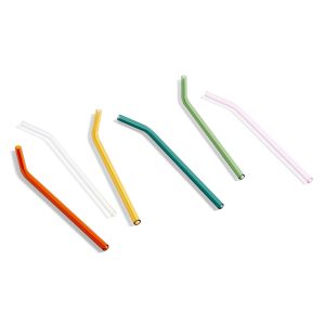 HAY Sip Smooth sugerør, 6-pakning, flerfarget