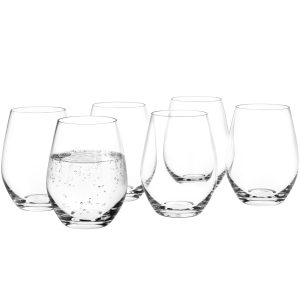 Holmegaard Cabernet Vannglass 25 cl 6 stk, Klar