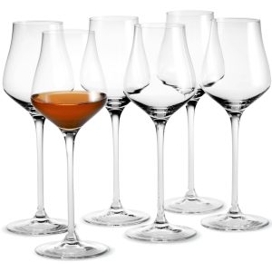 Holmegaard Perfection Spiritusglas 5 cl 6 stk, Klar