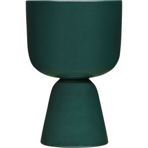 Iittala Nappula Krukke 23x15,5 cm, Mørkegrønn