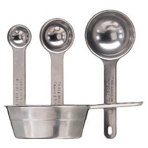 Jonas of Sweden Målesett Fire deler Rustfritt