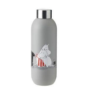 Keep Cool drinking bottle, 0,75 l. – light grey – Mummi