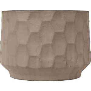 Kähler Gro blomsterpotte Ø26,5 cm Lys sand