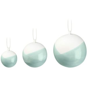 Kähler Nobili Julekuler 3-pk Grønn