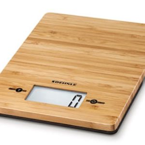 Kjøkkenvekt Bamboo 16cm x 20cm x 2cm
