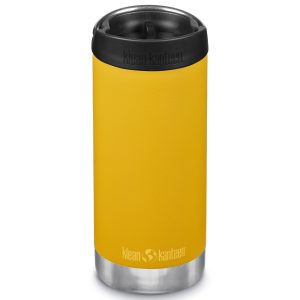 Klean Kanteen TKWide Termokrus med Café Lokk Gulorange 335 ml.