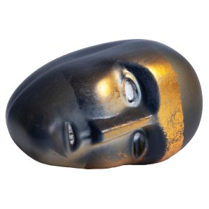 Kosta Boda BV Brains amber/blue/gold ""Here and Now"" AC -21