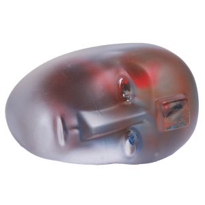 Kosta Boda BV brains orange/frosted ""Inside Matters"" AC -21