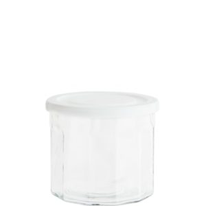 Krus Ø 13 cm - Hvit