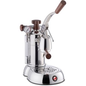 La Pavoni Stradivari Professional Espressomaskin Rustfritt stål med trehåndtak LPLSPH01EU