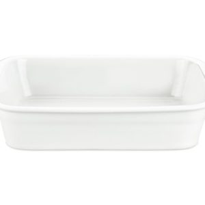 Lasagnefat hvit, 29x24 cm