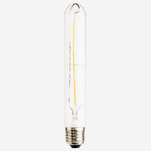LED lampe E27 3W Ø 3 cm - Sølv