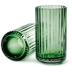 Lyngby Porcelæn Lyngbyvasen 12 cm., glass - copenhagen green