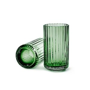 Lyngby Vase Copenhagen Green Munnblåst Glass H 38 cm