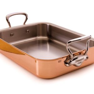 M"'150s Ovnspanne 35x25cm kobber/stål