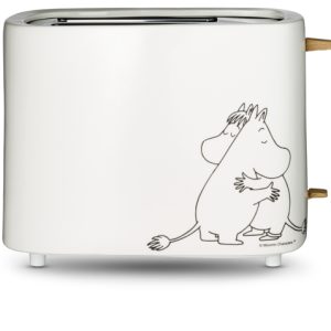 Moomin Ceramic 2 Slices New Nordic Brødrister - Hvit