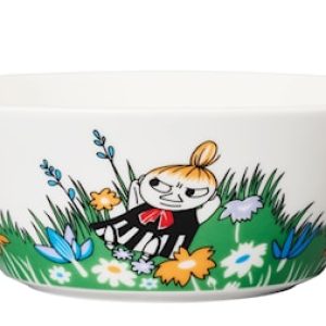 Mumin skål 15 cm, Lilla My på ängen