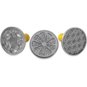 Nordic Ware Citrus Cookie småkaker, stempel, 3 stk.
