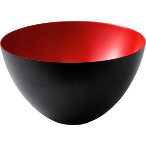 Normann Copenhagen Krenit skål rød Ø25 cm.