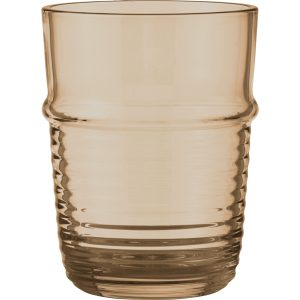 Normann Copenhagen Promenade Glass 25 cl 2 St Caramel
