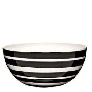 Omaggio skål Svart Ø 20 cm