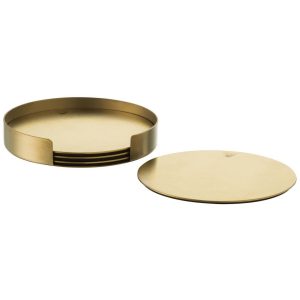 Orrefors Peak Glassunderlegg 4-pack med holder