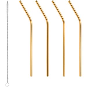 Orrefors Peak Sugerør 4-pack med renggjøringsbørste