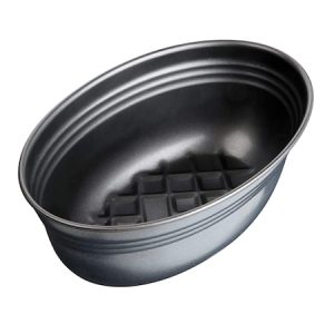 Oval brødform, Black Metallic