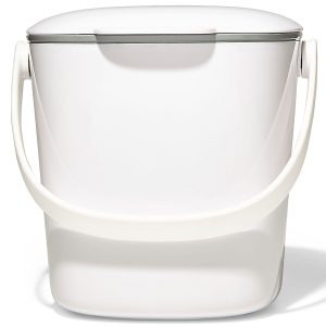 OXO Kompostbeholder 2,8L, hvit