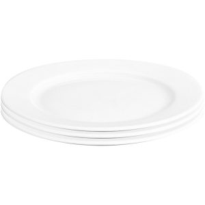 Pillivuyt Gaveeske: 3 stk. Sancerre flat tallerken, Ø 22 cm.