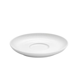 Plissé fat hvit, passer til kopp 18 cl