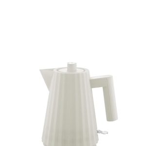 Plissé vannkoker hvit 1L