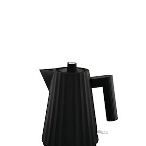 Plissé vannkoker svart 1L