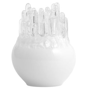 Polar lyslykt hvit 3 16 cm.