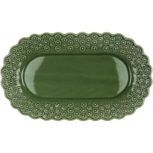 PotteryJo Ditsy Ovalt Serveringsfat Forest