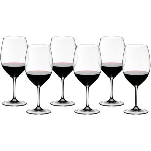 Riedel Vinum Cabernet / Merlot Vinglass 6 stk. 265-årsjubileum