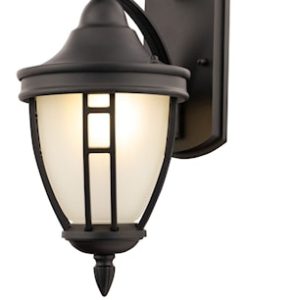 Rivoli utendørsbelysning fasade IP44, svart