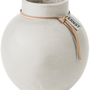 Rund Vase Steingods 14 cm