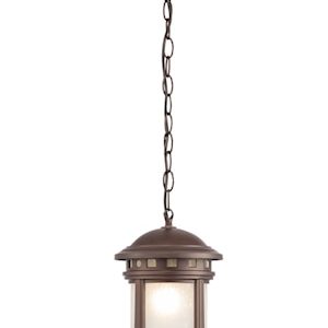 Salamanca pendel utendørsbelysning IP44, brun