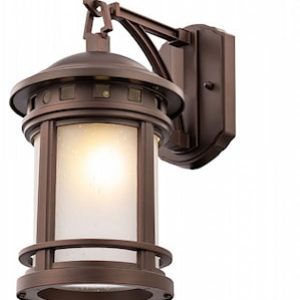 Salamanca vegglampe utendørsbelysning, brun