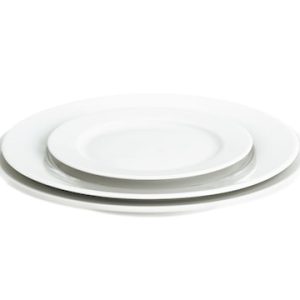 Sancerre tallerken flat hvit, Ø 31,5 cm