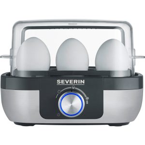 Severin EK3167 eggekoker, 6 egg, svart
