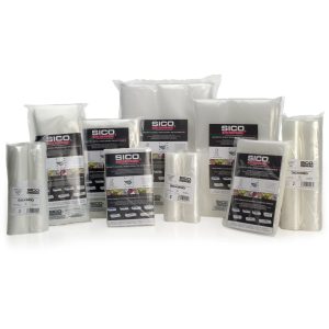 Sico 25x35 cm Kokbare Poser Vakuumpakking 50 stk