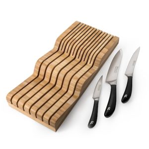 Signature Knivblokk Bamboo Liggende 4 deler