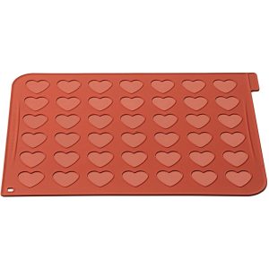 Silikomart Silikonmatte Hjerter Makroner