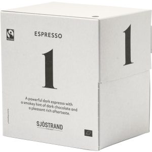 Sjöstrand N°1 Espresso Kaplser, 100-pack